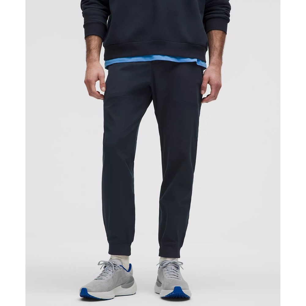 Lululemon ABC Jogger Navy Blue Warpstreme Pants Mens XL LM5AMZS